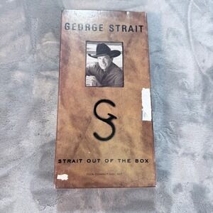 George Strait Strait Out of the Box 4 CD Box Set 1981-1995 MCA MCAD4-11263